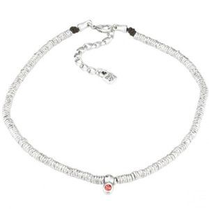 Uno de 50 Piedra Naranja Necklace